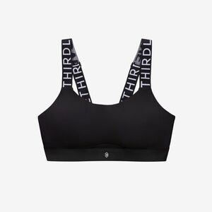 ThirdLove Kinetic Adjustable Sports Bra Size 38Eblack-logo / 38E